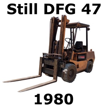 Still Dfg 47 1980 Forklift